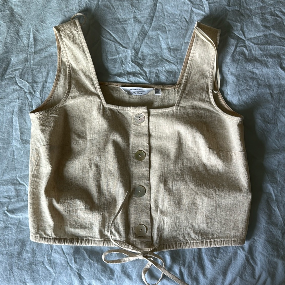 &other stories sleeveless top